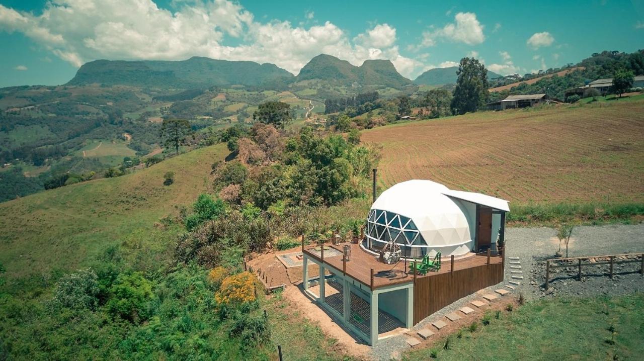 Villa The Space - Welcome To The Sky - Domo Geodesico Alfredo Wagner Exterior foto