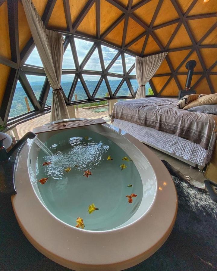Villa The Space - Welcome To The Sky - Domo Geodesico Alfredo Wagner Exterior foto