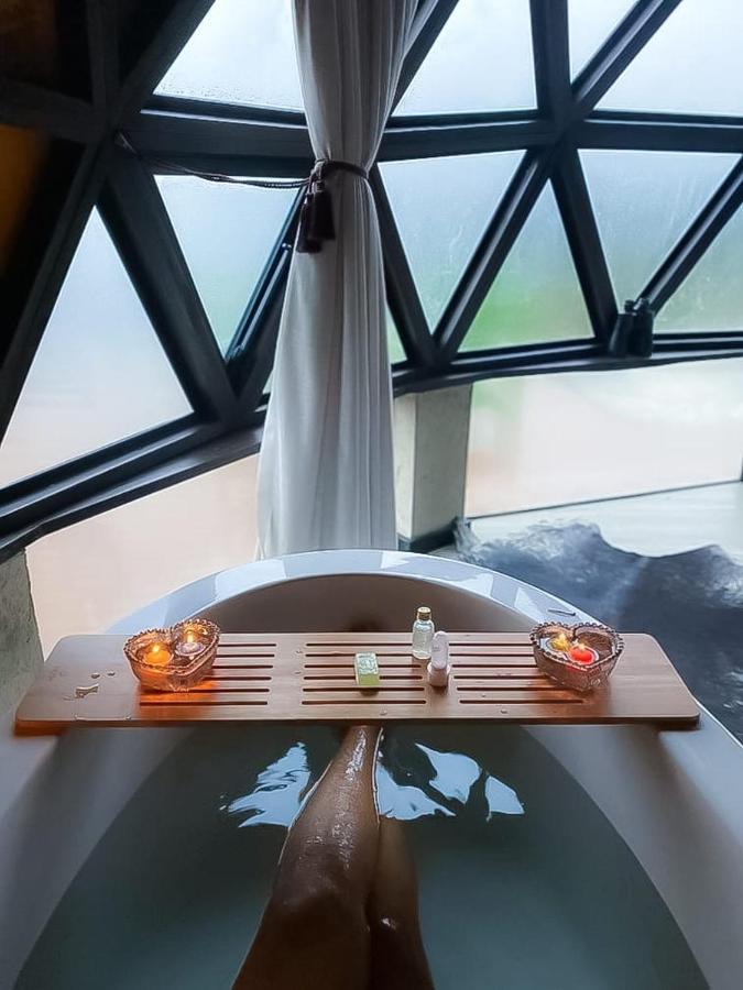 Villa The Space - Welcome To The Sky - Domo Geodesico Alfredo Wagner Exterior foto